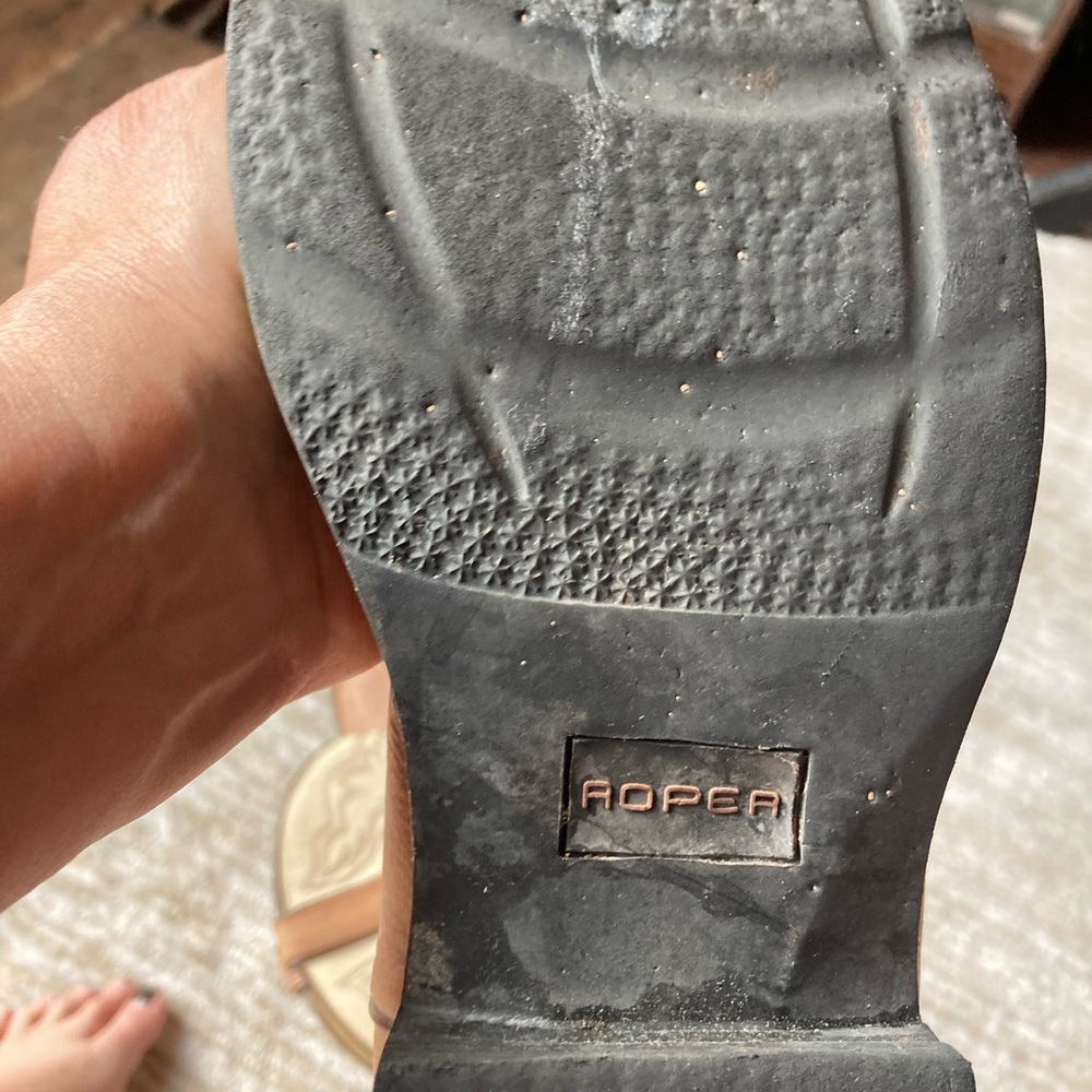 ROPER Two Toned Western Boots Size 10. - Picture 6 of 10